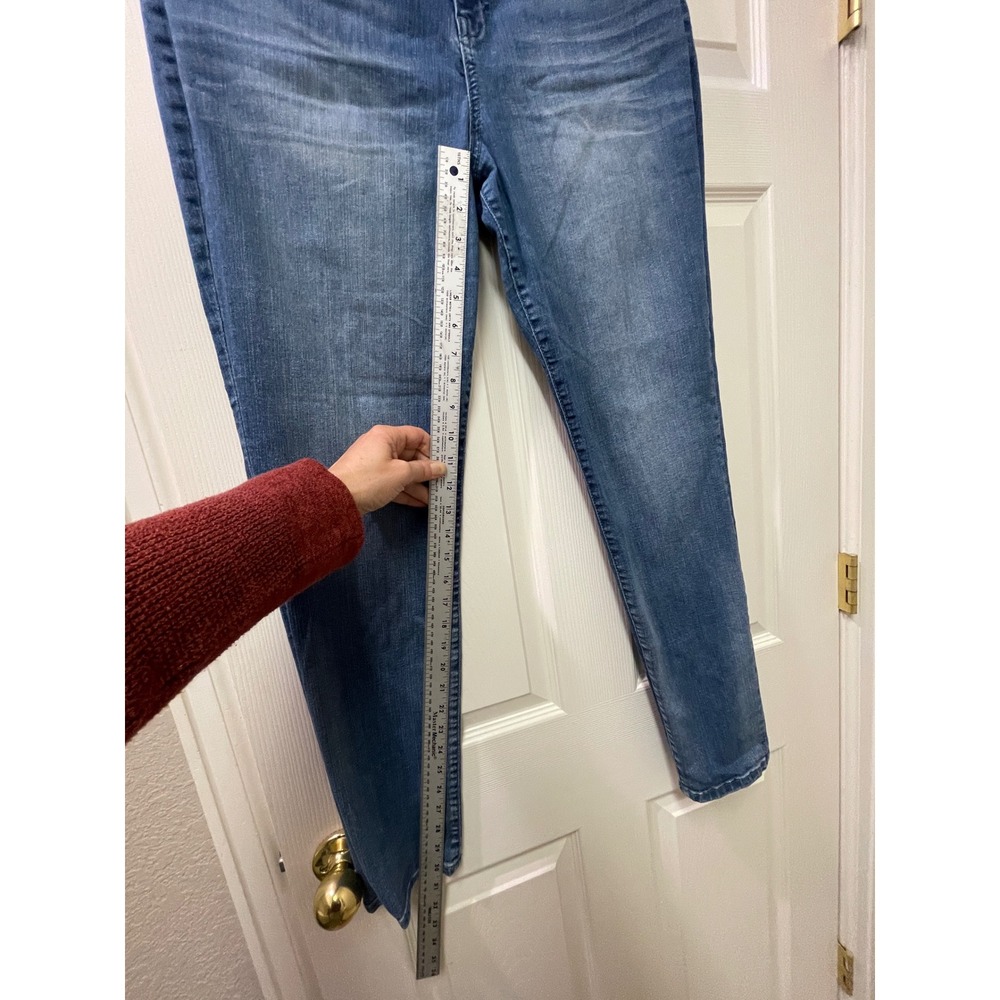 Kut from the Kloth Jeans Womens 16 Blue Stretch Straight Leg Denim - Picture 11 of 17